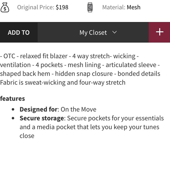 Lululemon Between Places Blazer on the move jacket black NWT 8 - Picture 4 of 10